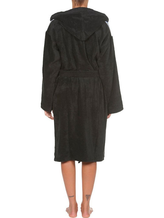 Arena Core Soft 001756-501 Swimming Bathrobe Black