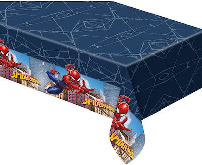 Procos Τραπεζομάντηλο Party Πλαστικό Crime Fighter Marvel Μπλε 180x120cm 93866