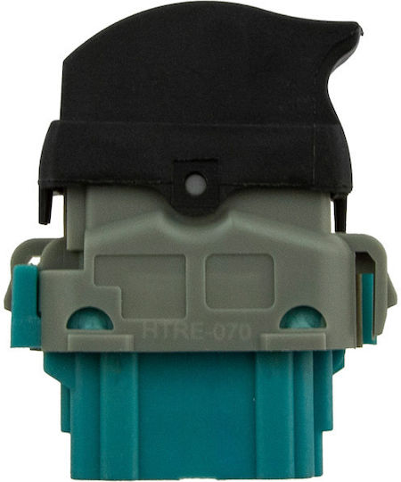 NTY Car Window Switch for Opel Movano / Vivaro Renault Kangoo / Master / Trafic 6pin Black