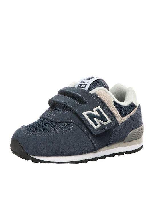 Παιδικά Sneakers με Σκρατς Navy Μπλε