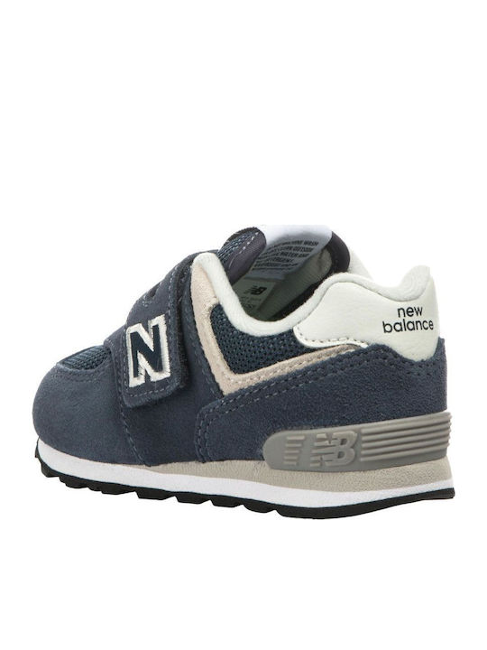 Παιδικά Sneakers με Σκρατς Navy Μπλε