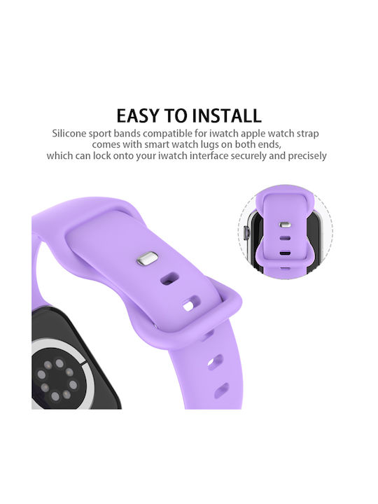 Sonique Butterfly Λουράκι Ανοιχτό Γκρι (Apple Watch 44/45/46mm/Ultra 49mm) Sonique Butterfly Λουράκι Ανοιχτό Γκρι (Apple Watch 44/45/46mm/Ultra 49mm)
