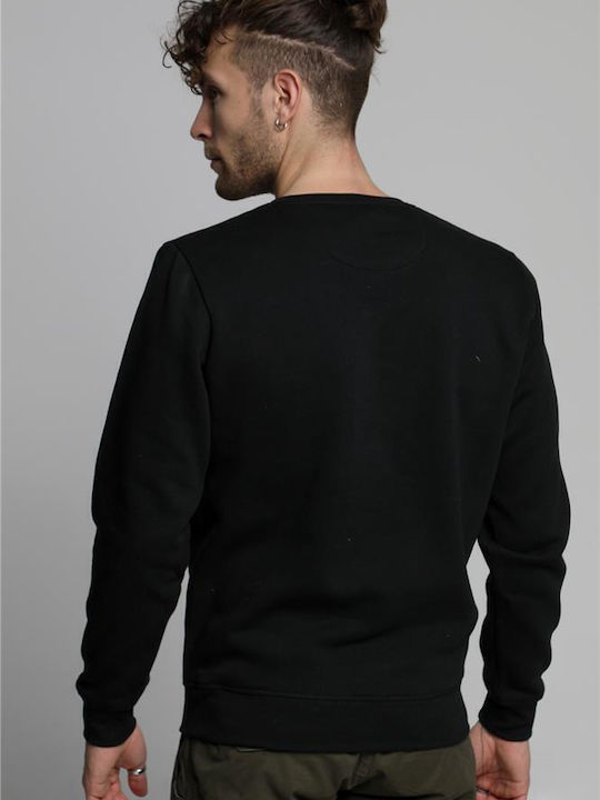 Rebase Herren Sweatshirt Schwarz