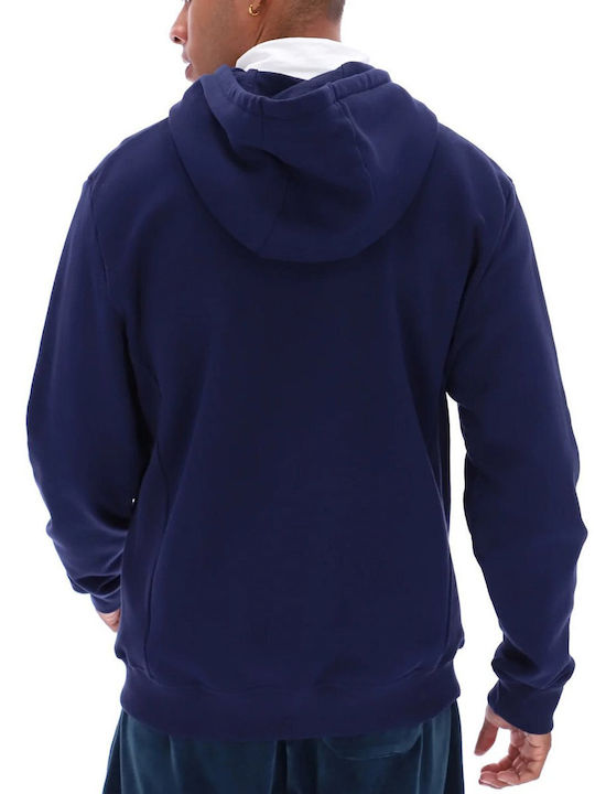 Fila Herren Sweatshirt Jacke mit Kapuze und Taschen Fila Navy