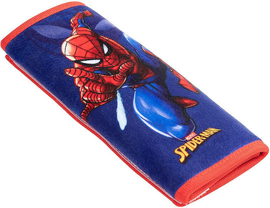 Carner Car Seat Belt Pads Spiderman Blue
