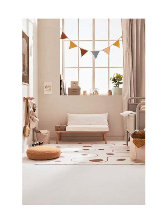 Kids Concept Microneo Παιδικό Χαλί Λευκό 130x160cm