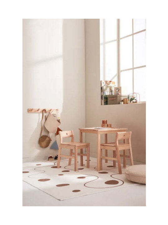 Kids Concept Microneo Παιδικό Χαλί Λευκό 130x160cm