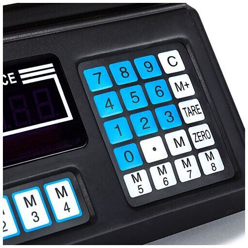 Electronic Retail Scale with Weighing Capacity of 40kg and Measurement Accuracy of 5g