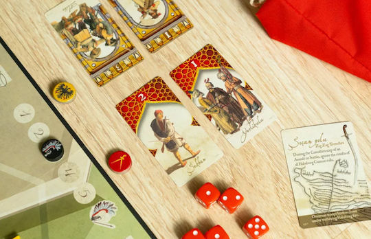 Board Game Fire & Stone: Siege of Vienna 1683 for 2 Players 14+ Years Old (EN) Capstone Games