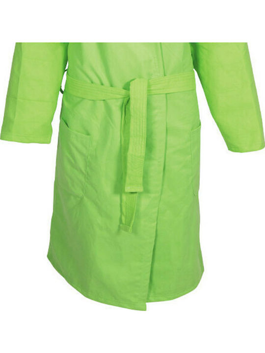 Vaquita Suede Microfiber Swimming Bathrobe Green 66725