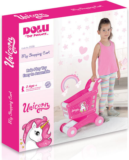 Dolu Cărucior De Supermarket Pentru 3+ Ani