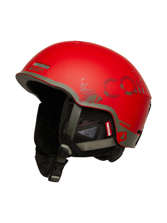 Cairn Centaure Men's Helmet for Ski & Snowboard Red Cairn Centaure Men's Helmet for Ski & Snowboard Red