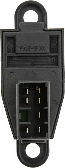 NTY Car Window Switch for Hyundai H-1 Starex 5pin Black