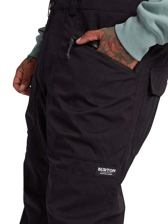 Burton Reserve 2L 15003105001 Men's Dungarees for Ski & Snowboard Black