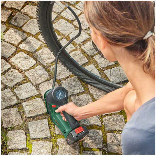 Bosch 2123844 Luftpumpe Luftpumpe Hand mit Manometer