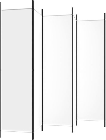 vidaXL Декоративен Параван Текстилен 300x200см