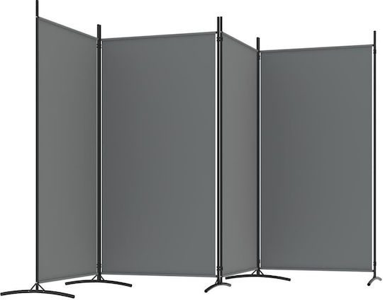 vidaXL Dekorativer Raumteiler Stoff 346x180cm