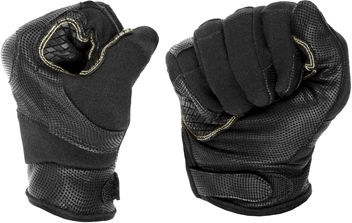 Invadergear Fast Rope Στρατιωτικά Γάντια σε Μαύρο χρώμα