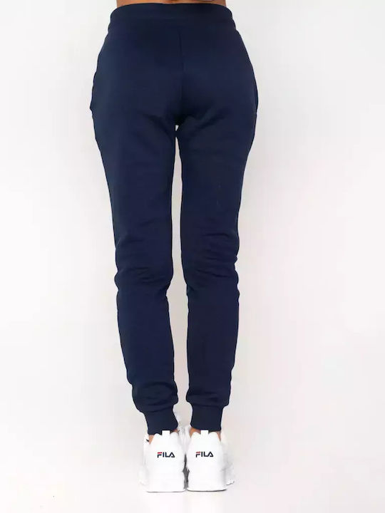 Fila Lorie Women's High Waist Jogger Sweatpants Navy Blue