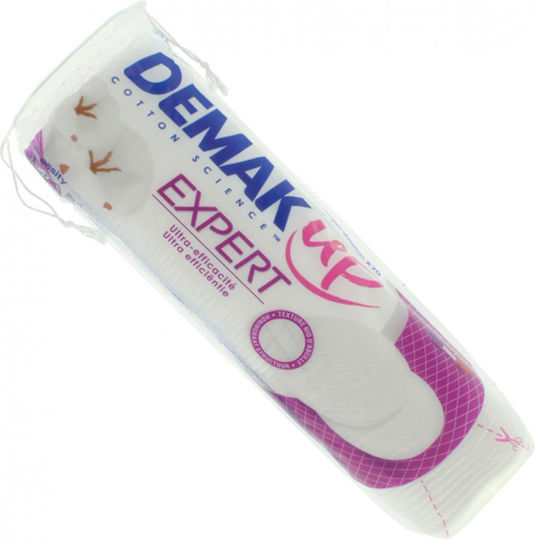Demak Up Expert 100% Cotton Pads for Makeup Removal 70pcs