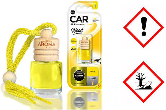 Aroma Car Κρεμαστό Αρωματικό Υγρό Αυτοκινήτου Βανίλια 6ml 19047
