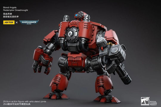 Joy-Toy Warhammer Blood Angels Roter Redemptor Dreadnought Zahl