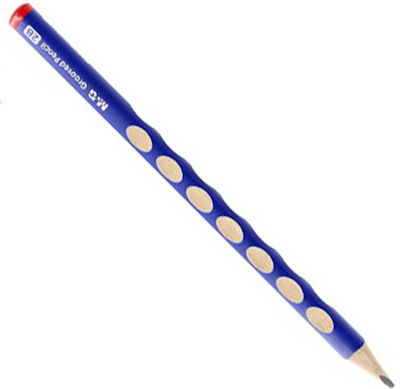 M&G Jumbo Grooved Pencil 2B Blue