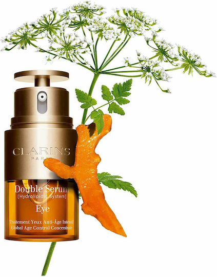 Clarins Double Ενυδατικό & Αντιγηραντικό Serum Ματιών για Μαύρους Κύκλους & Σύσφιξη 20ml