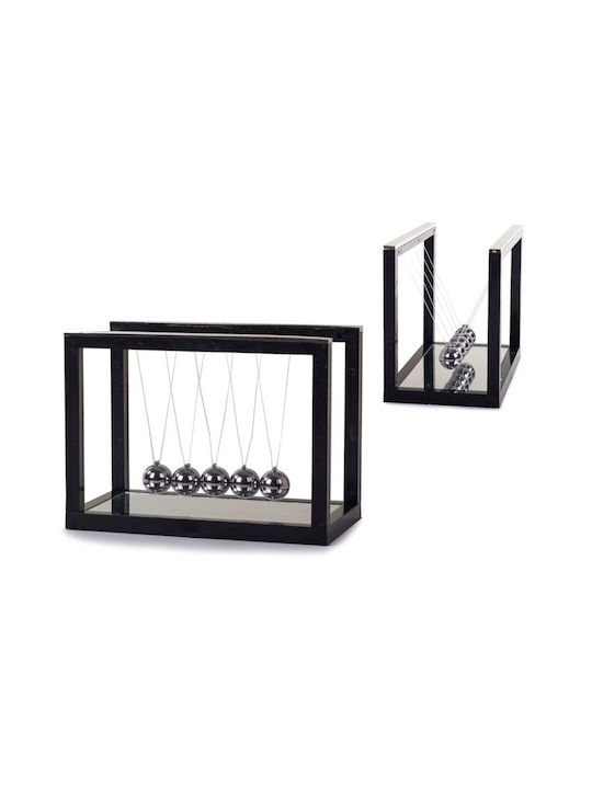 Leagănul Lui Newton Leagănul Lui Newton Pentru Accesorii De Decor Pentru Birou Din Metal 20x15x11cm În Culoare Neagră