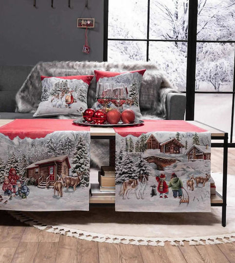 Teoran Perna Decorativă de Crăciun Kloten Pătrat 45x45buc (desene și modele diverse)