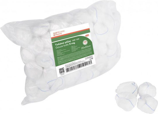 Bournas Medicals Non-Sterile Gauze Pads 20x20cm Softcare Sponges X-Ray 100pcs