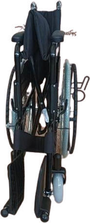 Promoting Medical Promoting Medical Folding Wheelchair 46cm PW020318 Black