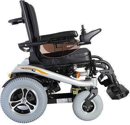 Karma Medical Blazer Elektrisch Erhöhter Typ Rollstuhl 48,5cm
