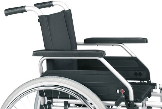 Bischoff & Bischoff S-Eco 300 Deluxe with Solid Wheels Wheelchair 24" Simple Type 49cm