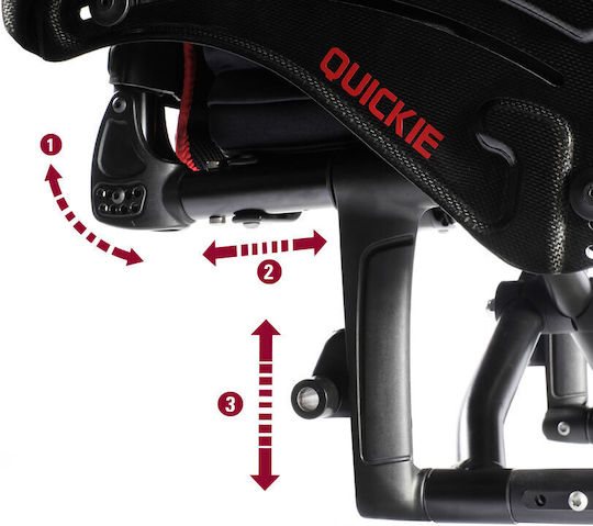 Sunrise Medical Quickie Neon 2 Folding Light Type Red Wheelchair