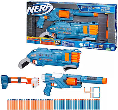 Nerf Εκτοξευτής Double Defense Elite 2.0 για 8+ Ετών