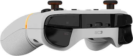 Gioteck SC3 Pro Ασύρματο Gamepad για Switch Λευκό