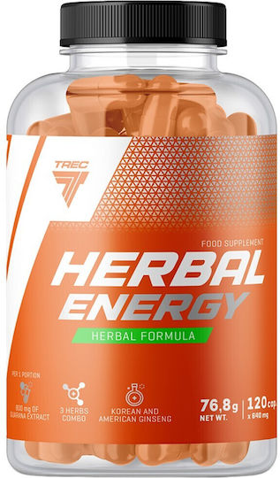 Trec Herbal Energy 800mg Nahrungsergänzungsmittel Pre-Workout 60 Kapseln