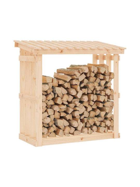 vidaXL Hölzernes Box Holzlagerung 108x64.5x109cm Beige