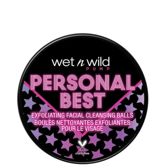 Wet n Wild Pump Personal Best Exfoliating Cleansing Balls Exfoliating Soap for Face 10.6gr