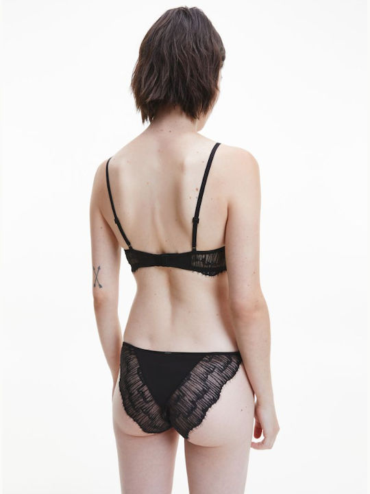 Calvin Klein Bralette Σουτιέν Μαύρο