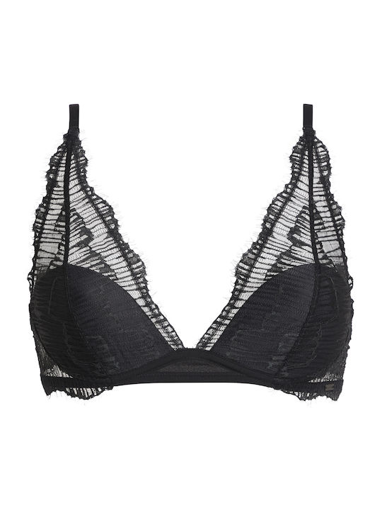 Calvin Klein Bralette Σουτιέν Μαύρο