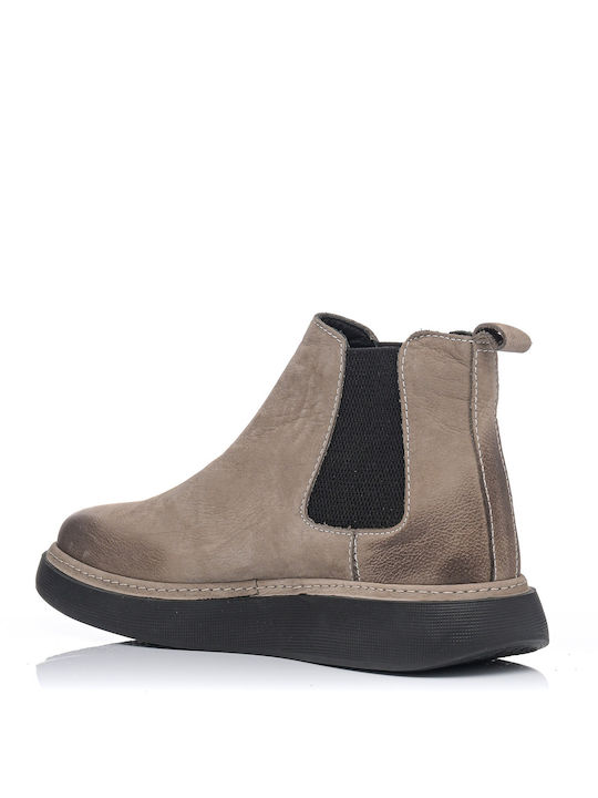 CHELSEA STIEFEL MID BEN TAILOR - BEIGE