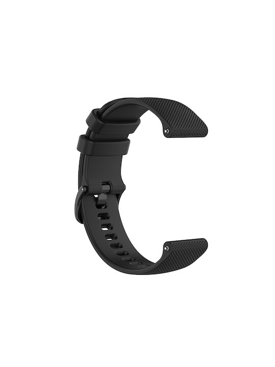 Sonique Dot Band Λουράκι Σιλικόνης Μαύρο (Garmin Forerunner255S/Venu 2S/vivomove 3S/vivoactive 4S)