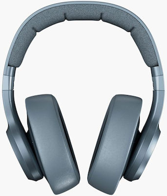 Fresh 'n Rebel Clam Wireless/Wired Over Ear Headphones with 35 hours of Operation Dive Blue