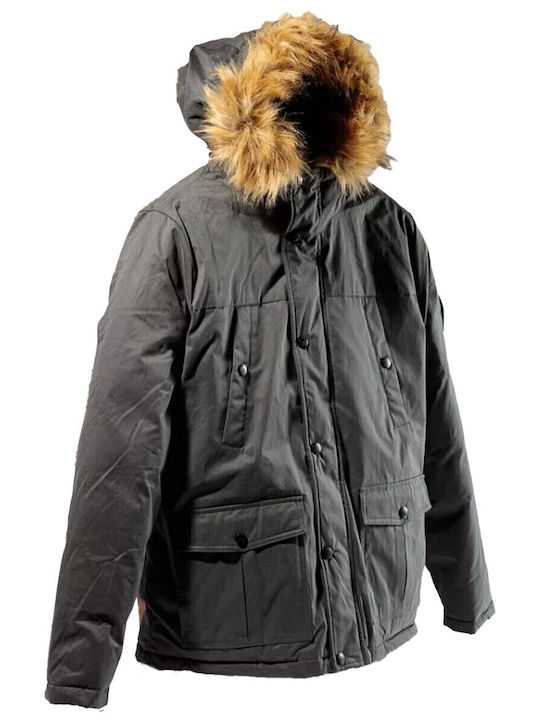 Geacă de Iarnă Parka Gri