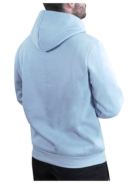 Target Herren Sweatshirt mit Kapuze und Taschen Hellblau