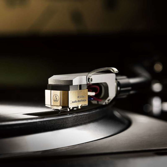 Audio Technica Κεφαλή Πικάπ AT33SA Κινητού Πηνίου σε Ασημί Χρώμα