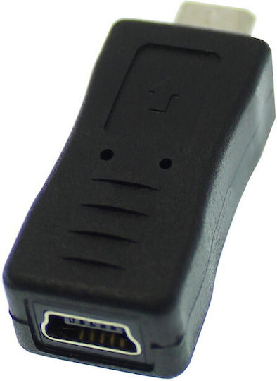 Micro USB male - mini USB female Converter micro USB male to mini USB female 1pcs
