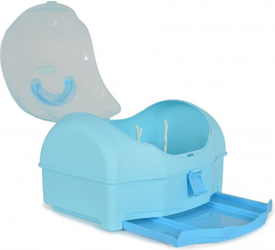 Cangaroo Drying Rack for Baby Bottles Light Blueς 1pcs